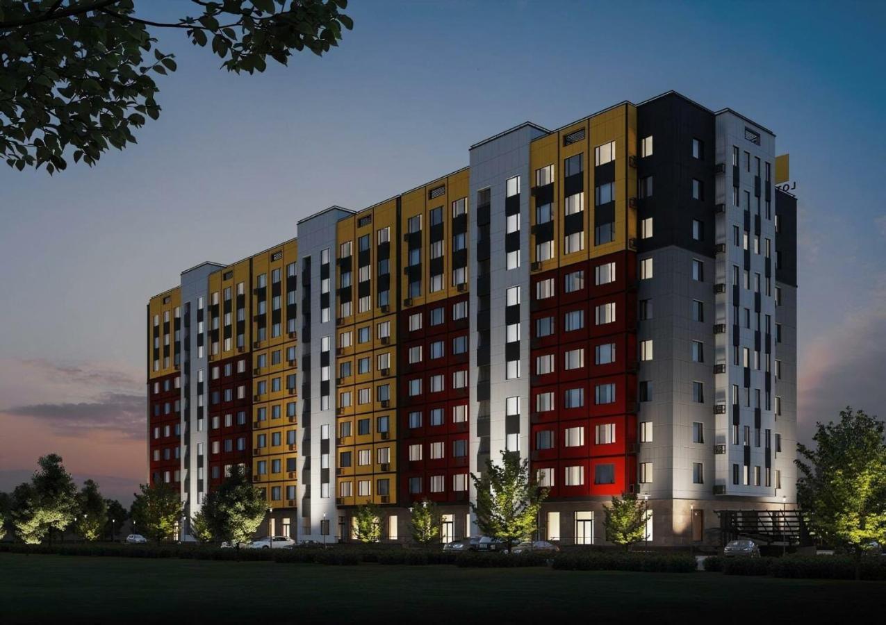 Appartement Уютная Квартира-Студия Жк Lotus Terrace à Almaty Extérieur photo